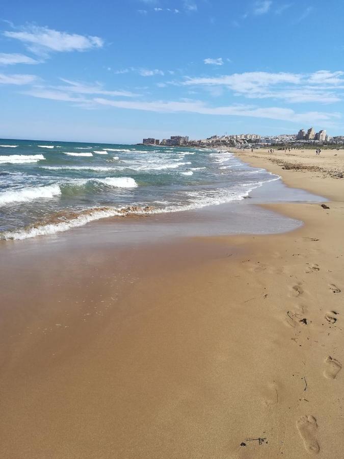 Pinada Beach IV New & Comfort. Apartment, 1St Line To The Beach, Sunterrace+Pool 라 마타 외부 사진